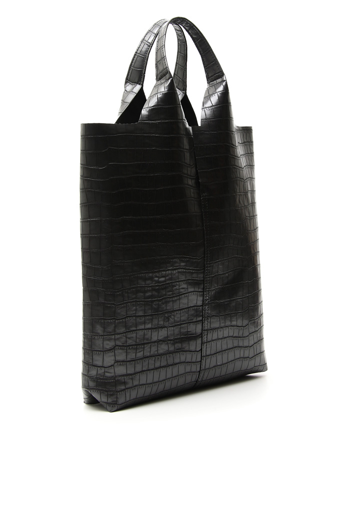 Crocodile print shopping bag Intrend Crocodile print shopping bag Intrend