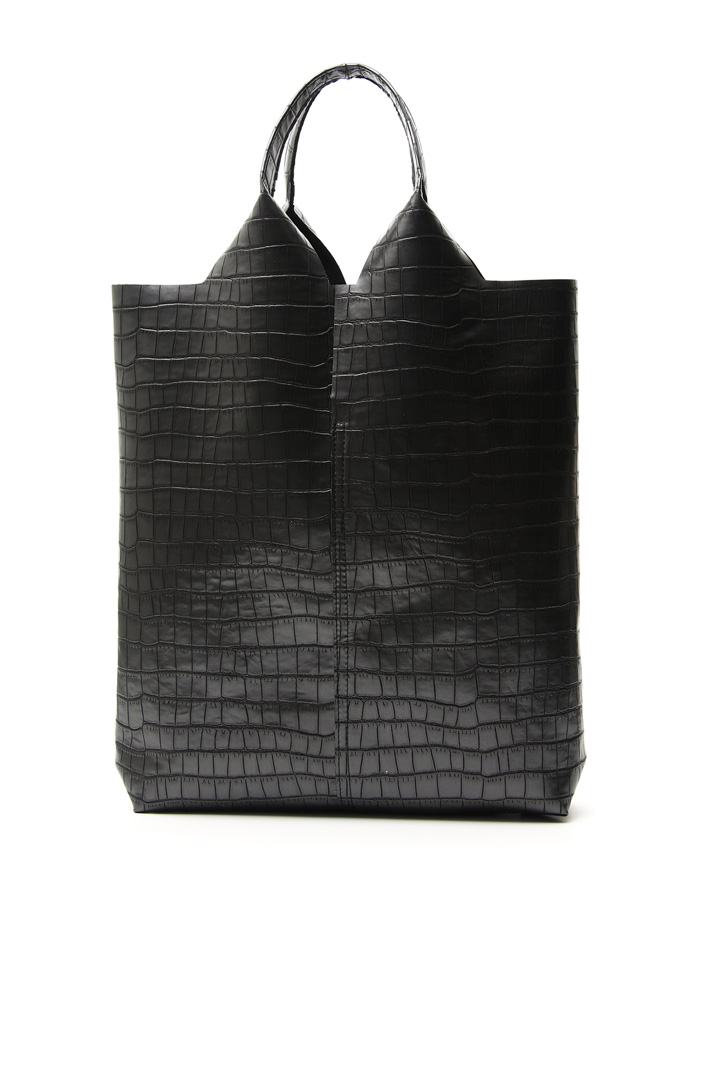Crocodile print shopping bag Intrend Crocodile print shopping bag Intrend