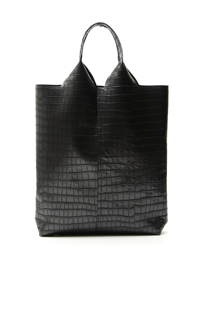 Crocodile print shopping bag Intrend Crocodile print shopping bag Intrend