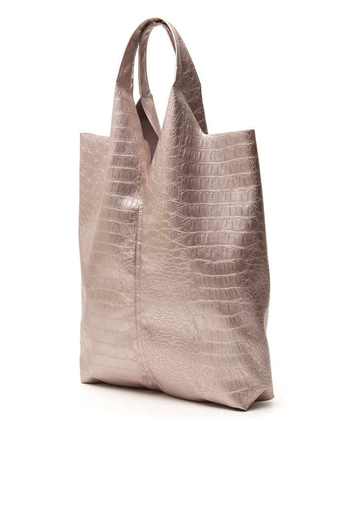 Crocodile print shopping bag Intrend Crocodile print shopping bag Intrend