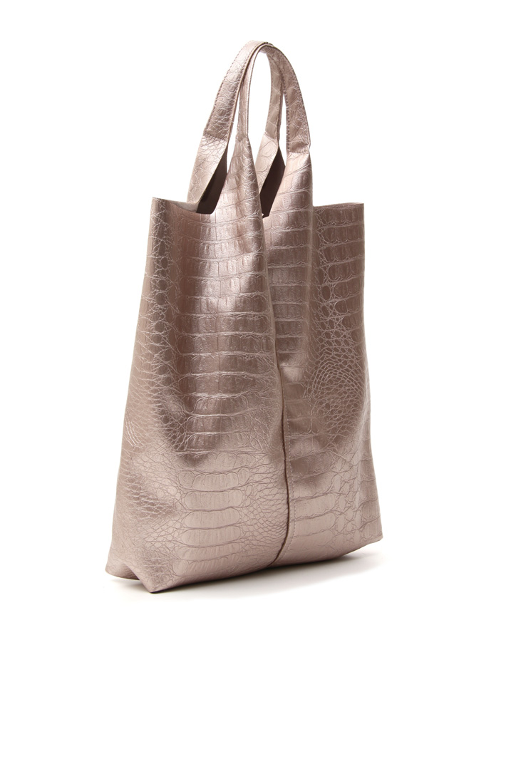 Crocodile print shopping bag Intrend Crocodile print shopping bag Intrend