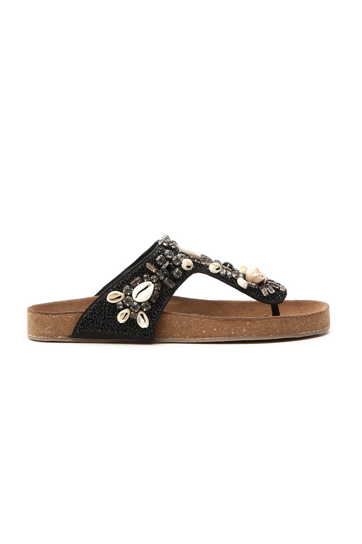 Bead and stone slippers Intrend Bead and stone slippers Intrend