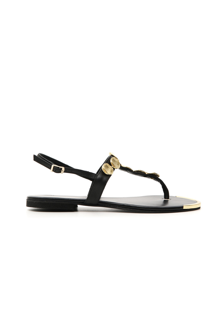 Leather slippers Intrend Leather slippers Intrend