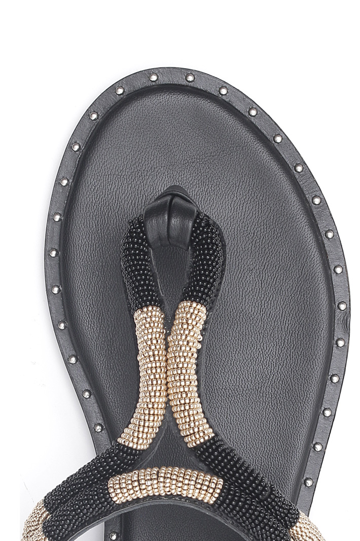 Leather sandals Intrend Leather sandals Intrend