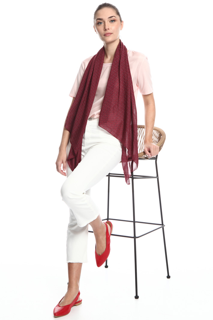 Cotton and silk foulard Intrend Cotton and silk foulard Intrend