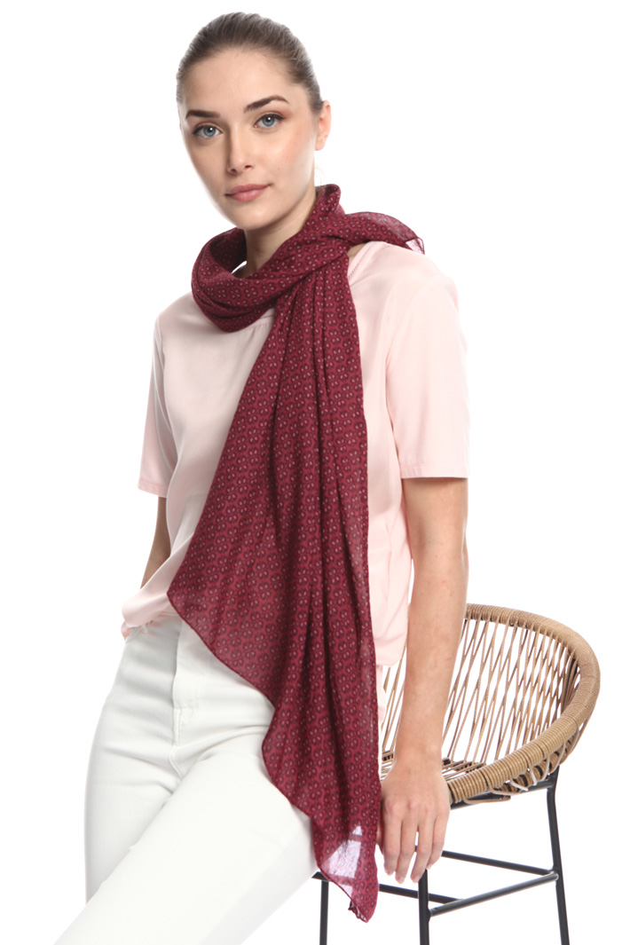 Cotton and silk foulard Intrend Cotton and silk foulard Intrend
