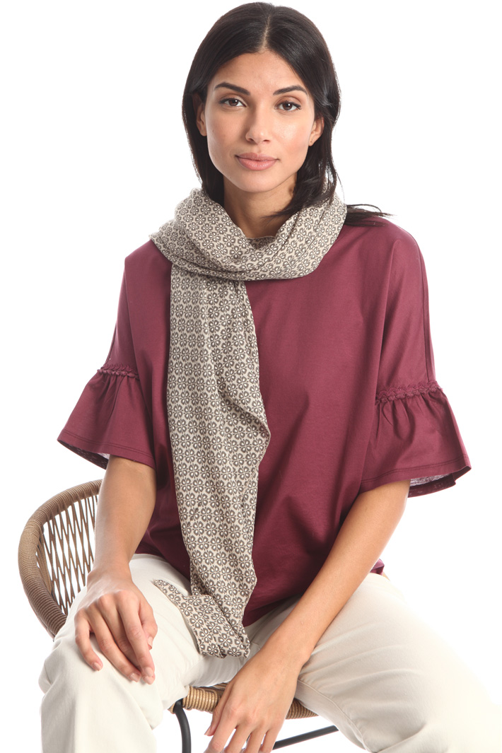 Cotton and silk foulard Intrend Cotton and silk foulard Intrend