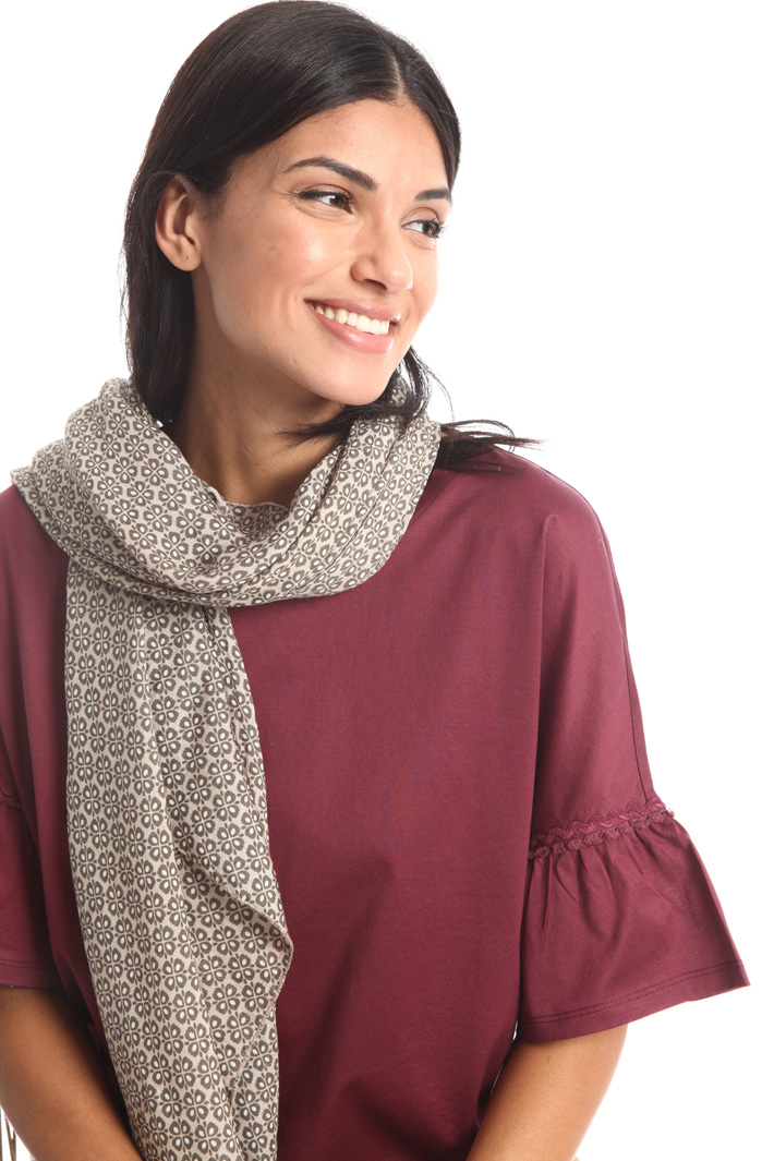 Cotton and silk foulard Intrend Cotton and silk foulard Intrend
