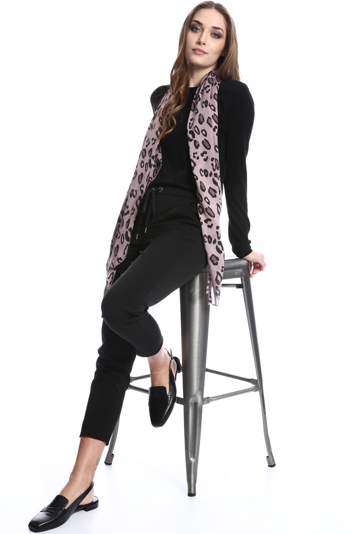 Silk blend foulard Intrend Silk blend foulard Intrend