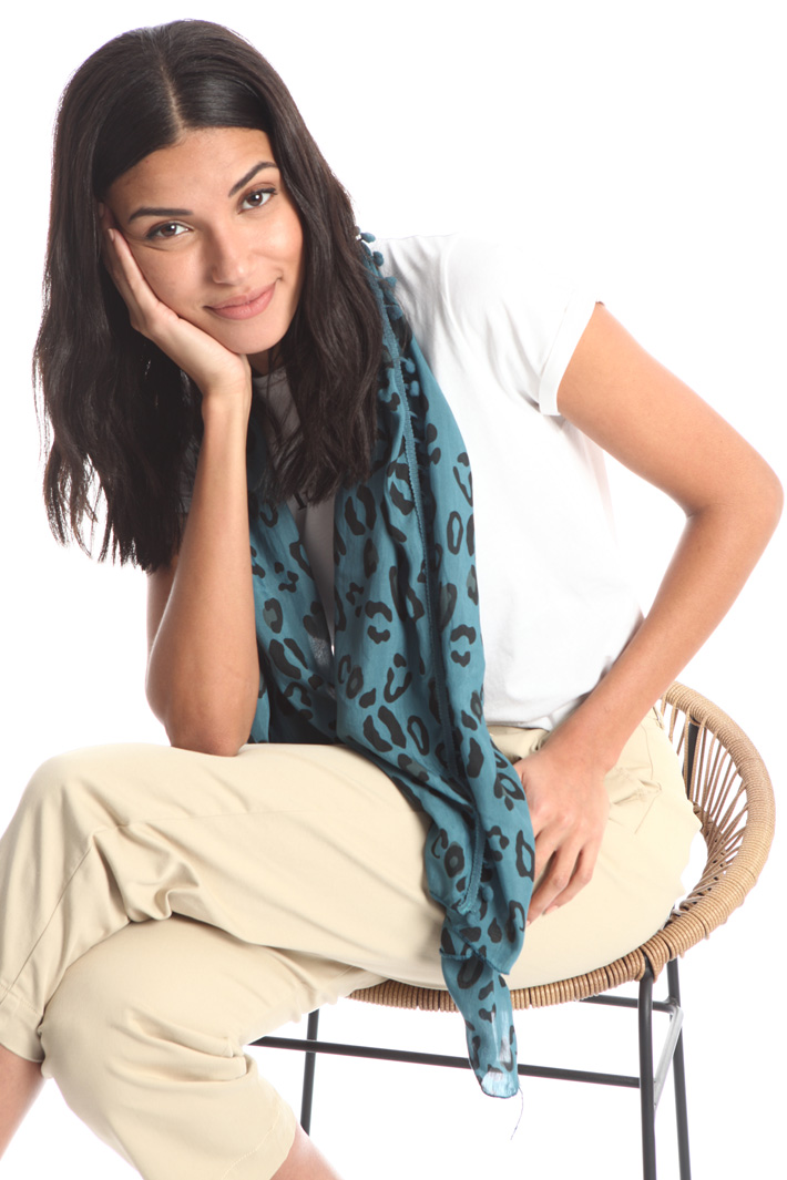 Silk blend foulard Intrend Silk blend foulard Intrend