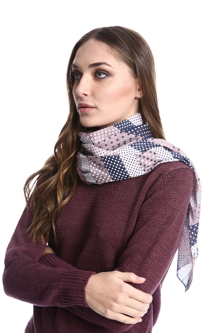 Cotton blend foulard Intrend Cotton blend foulard Intrend