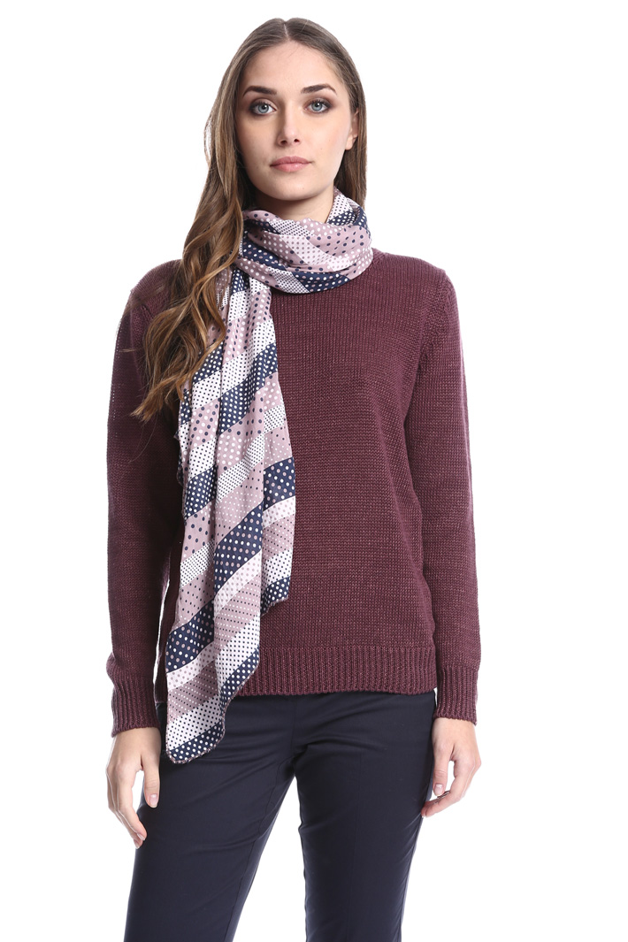 Cotton blend foulard Intrend Cotton blend foulard Intrend