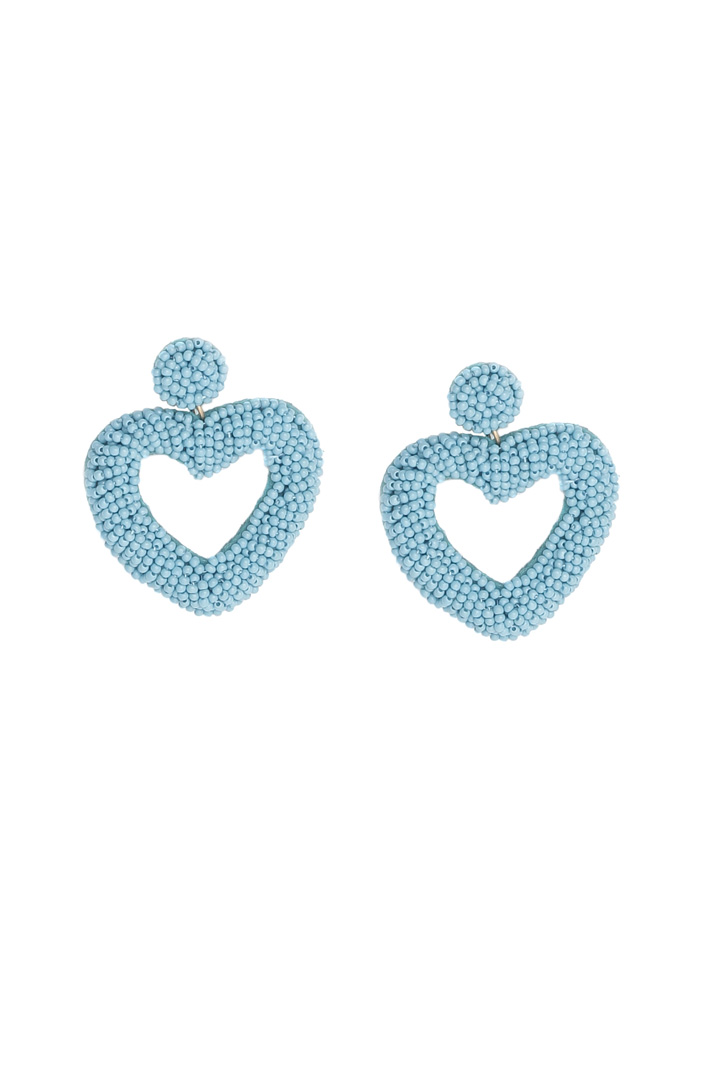 Heart shaped earrings Intrend Heart shaped earrings Intrend