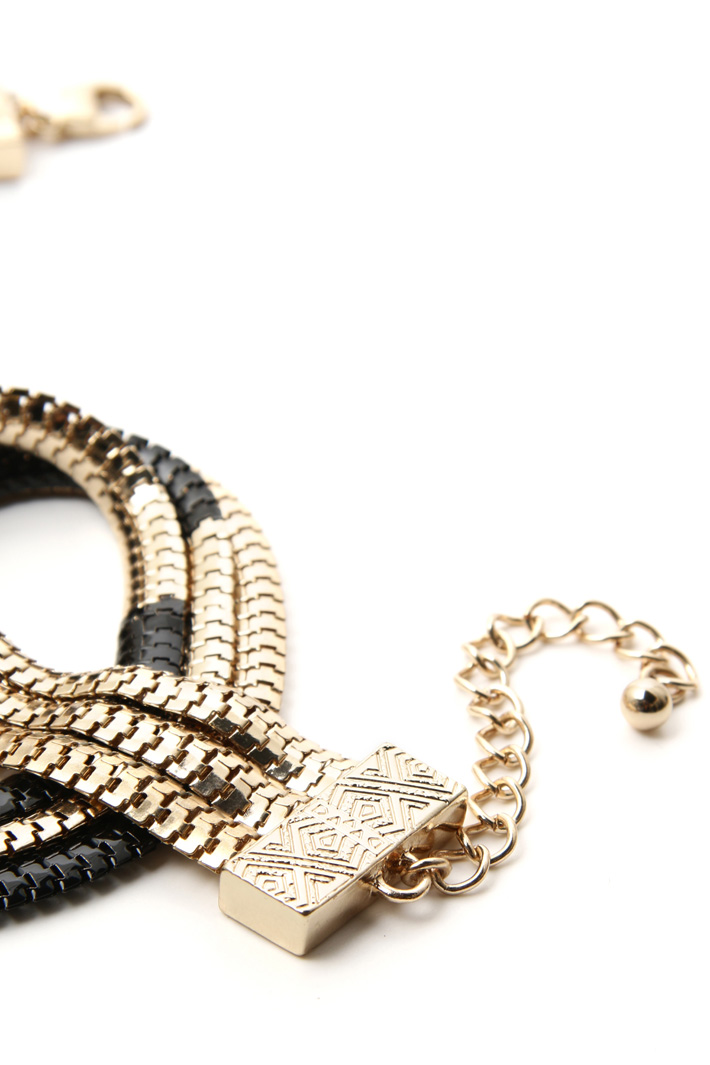 Triple row necklace Intrend Triple row necklace Intrend