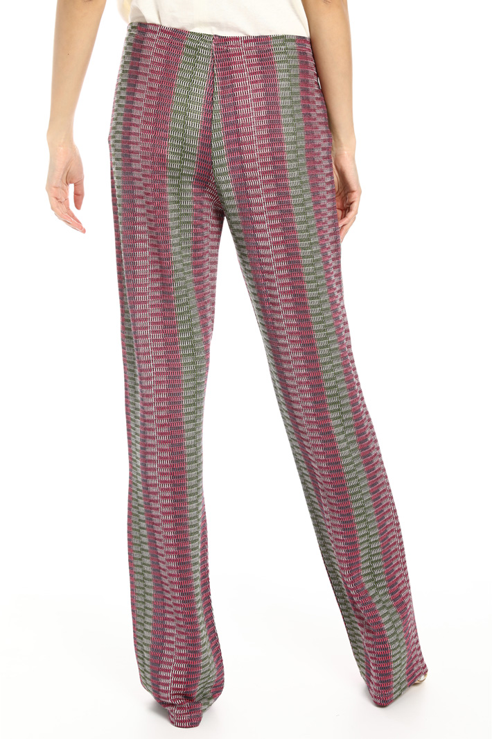 Knitted palazzo trousers Intrend Knitted palazzo trousers Intrend