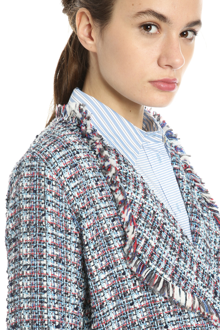 Bouclé cotton jacket Intrend Bouclé cotton jacket Intrend