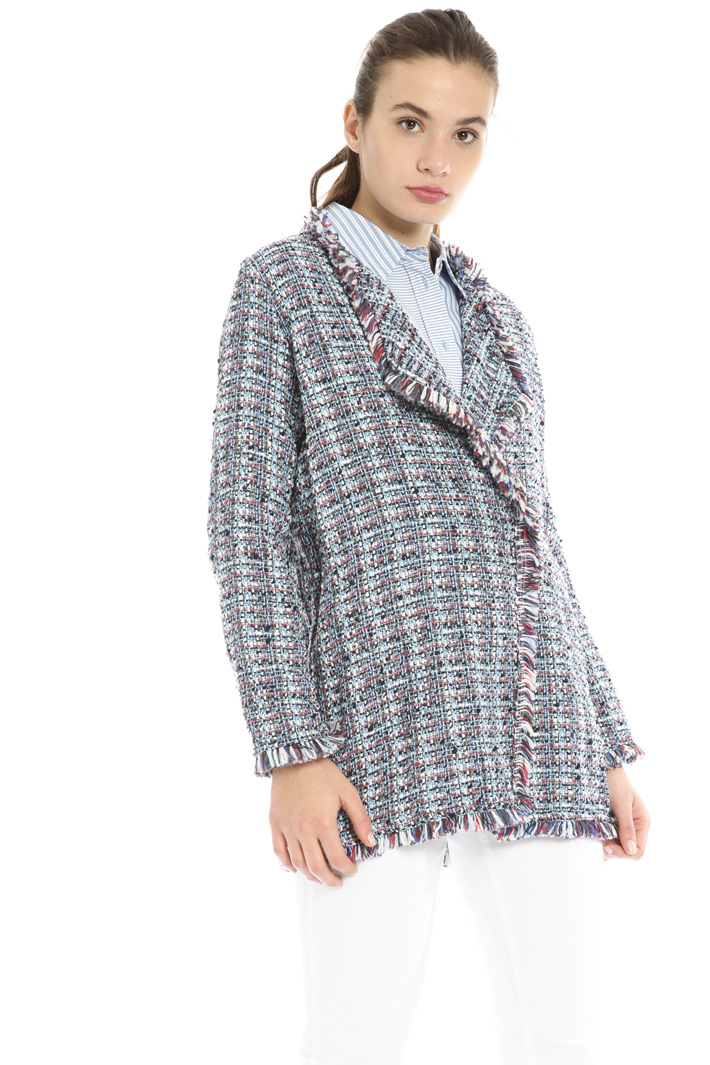 Bouclé cotton jacket Intrend Bouclé cotton jacket Intrend