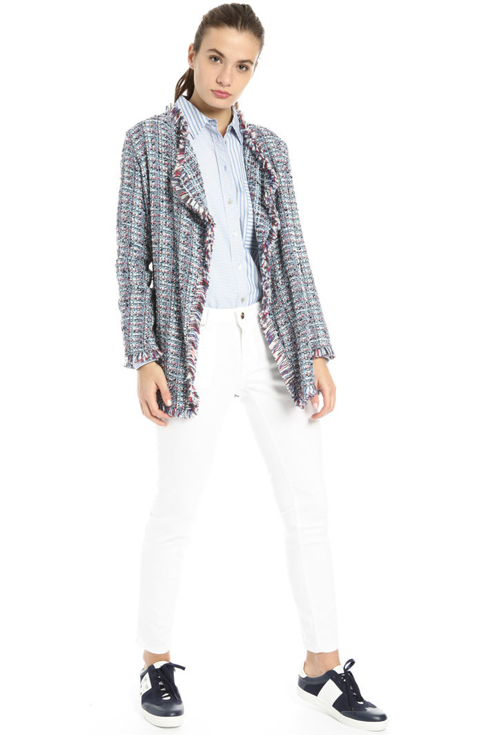 Bouclé cotton jacket Intrend Bouclé cotton jacket Intrend