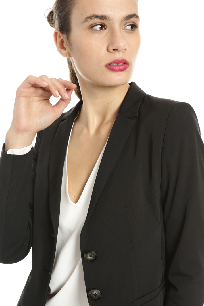 Viscose gabardine blazer Intrend Viscose gabardine blazer Intrend