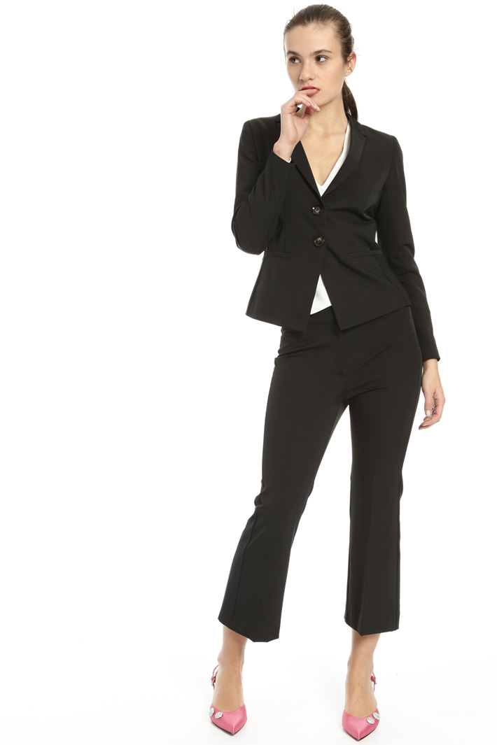 Viscose gabardine blazer Intrend Viscose gabardine blazer Intrend