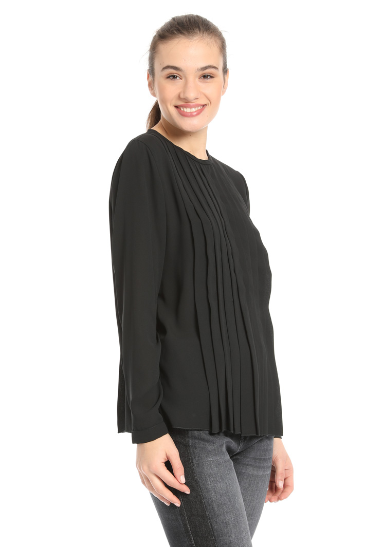 Pleated blouse Intrend Pleated blouse Intrend