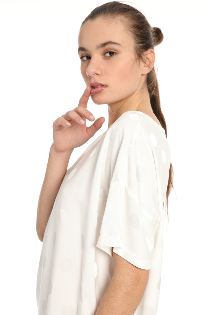 Jacquard viscose blouse Intrend Jacquard viscose blouse Intrend