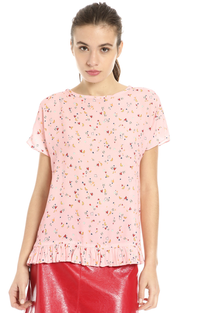 Crepe viscose tunic Intrend Crepe viscose tunic Intrend