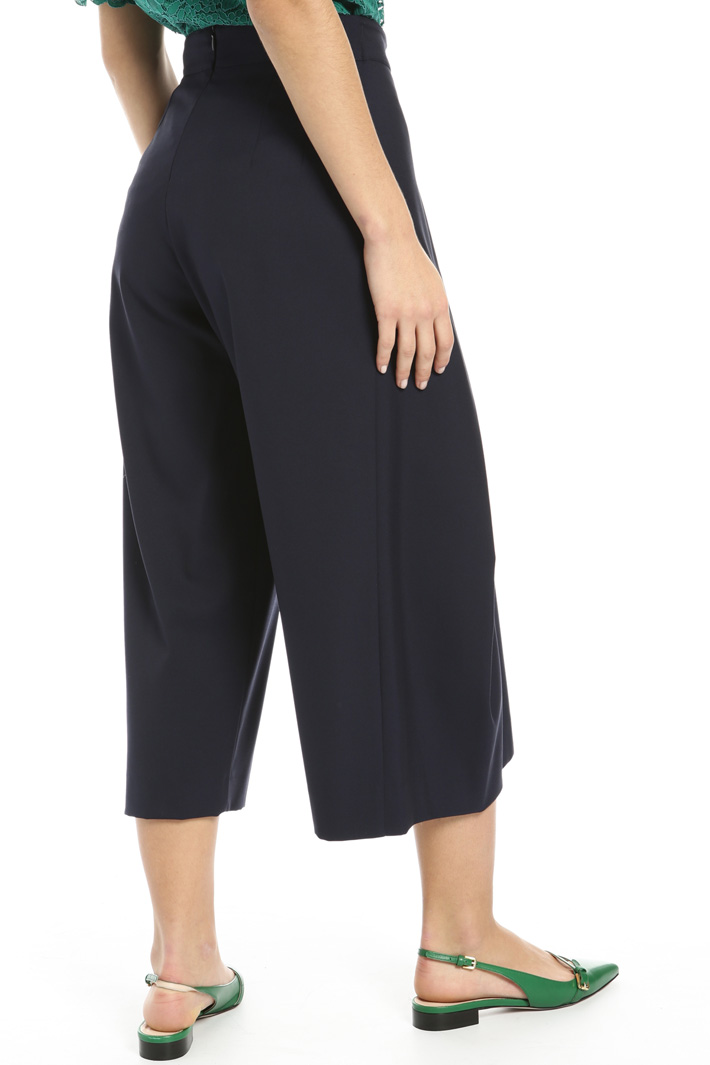 Cropped palazzo trousers Intrend Cropped palazzo trousers Intrend