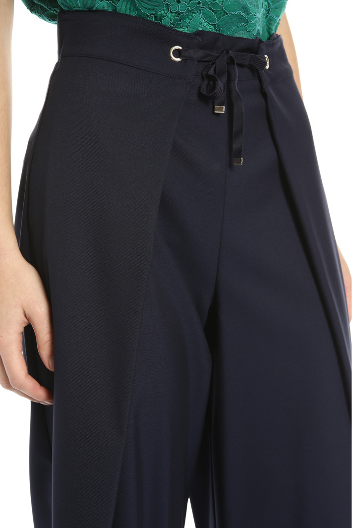 Cropped palazzo trousers Intrend Cropped palazzo trousers Intrend