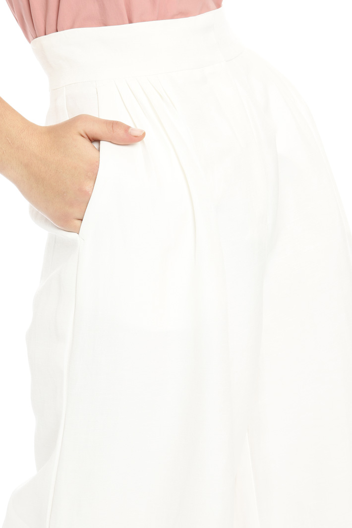 Linen trousers Intrend Linen trousers Intrend