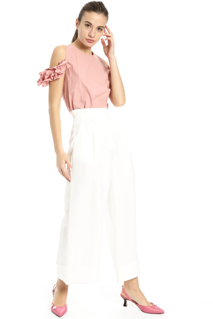 Linen trousers Intrend Linen trousers Intrend