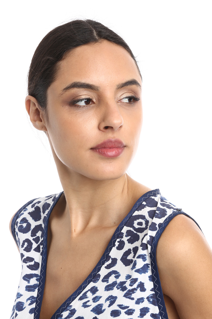 Cotton muslin top Intrend Cotton muslin top Intrend