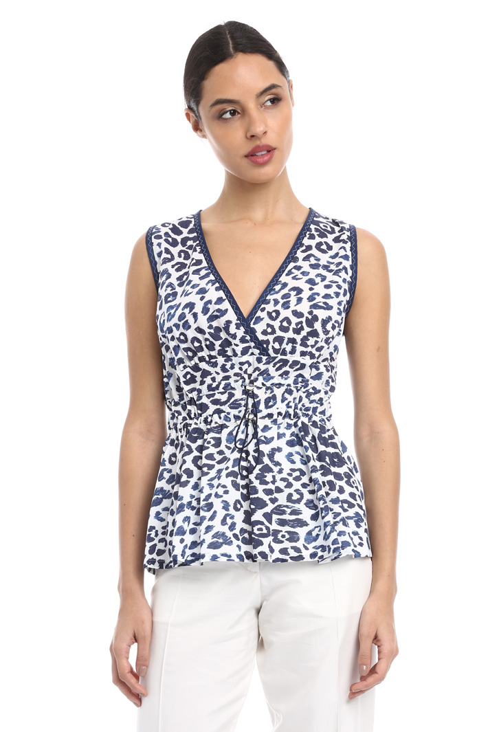 Cotton muslin top Intrend Cotton muslin top Intrend