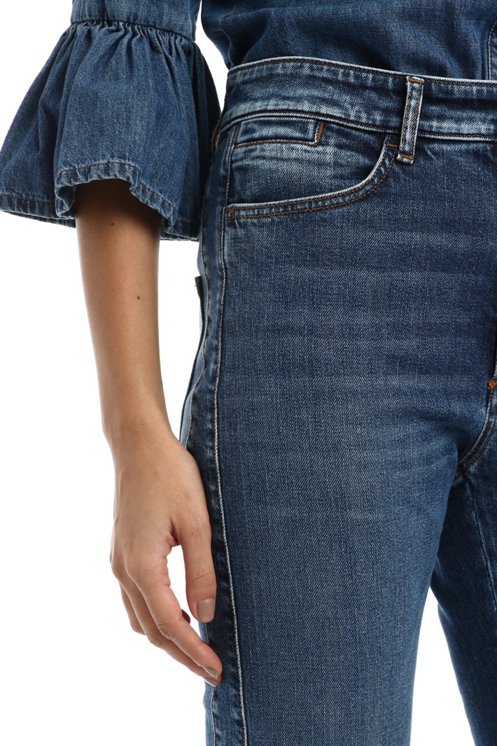 Five pocket cropped jeans Intrend Five pocket cropped jeans Intrend