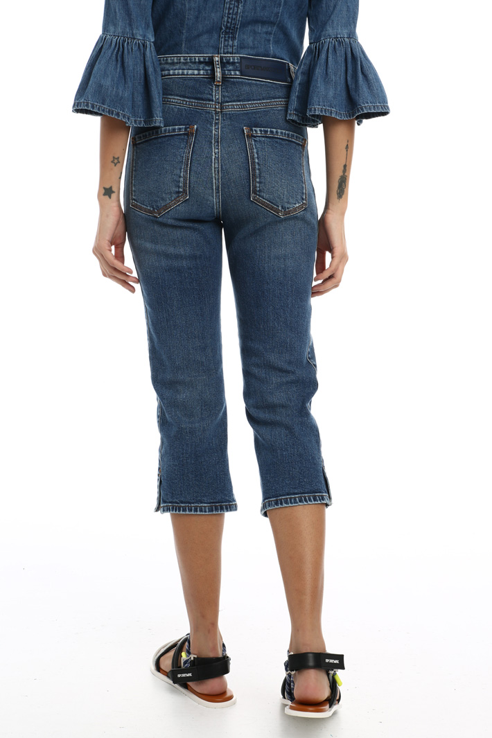 Five pocket cropped jeans Intrend Five pocket cropped jeans Intrend