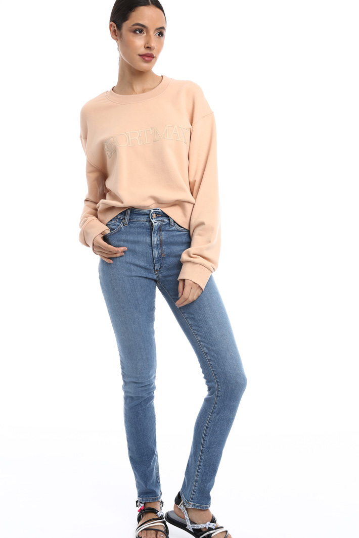 Denim cigarette trousers Intrend Denim cigarette trousers Intrend