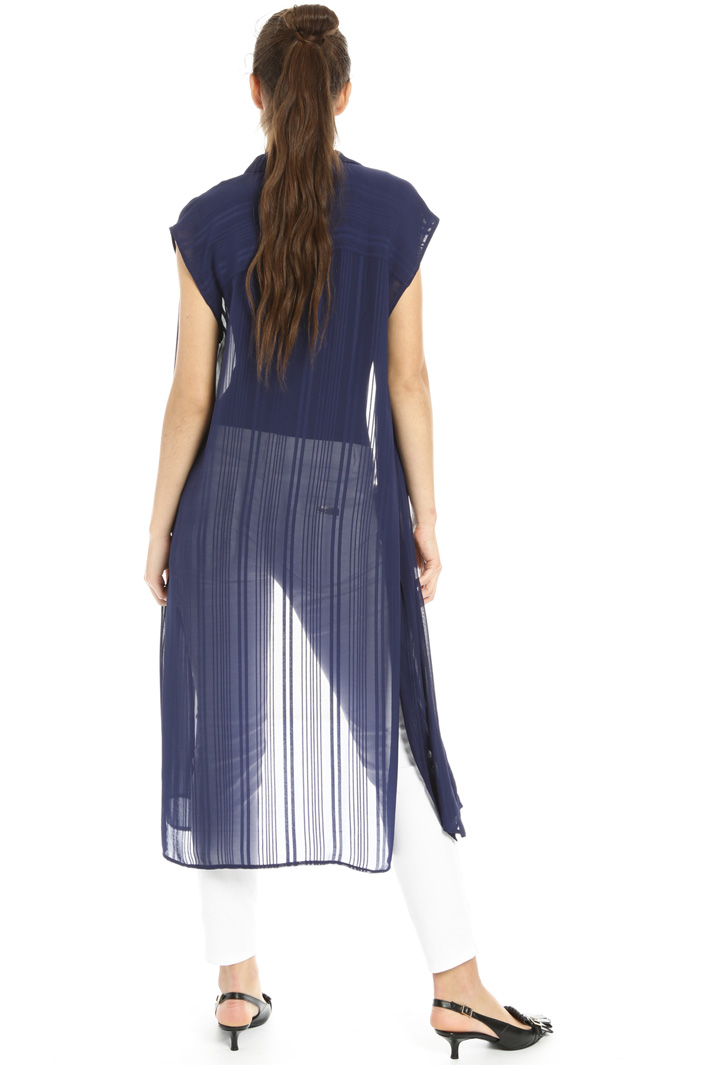 Long georgette shirt Intrend Long georgette shirt Intrend