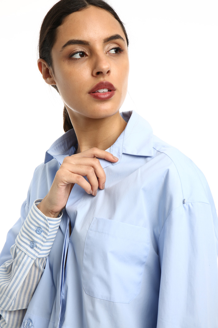 Cotton poplin shirt Intrend Cotton poplin shirt Intrend
