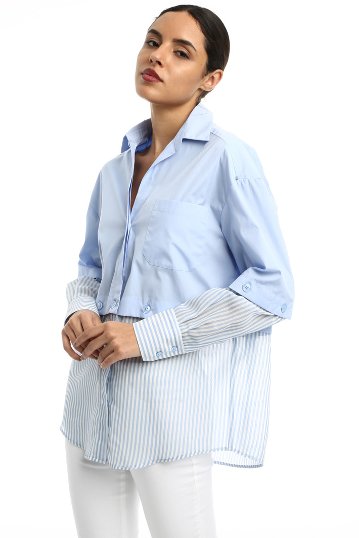 Cotton poplin shirt Intrend Cotton poplin shirt Intrend