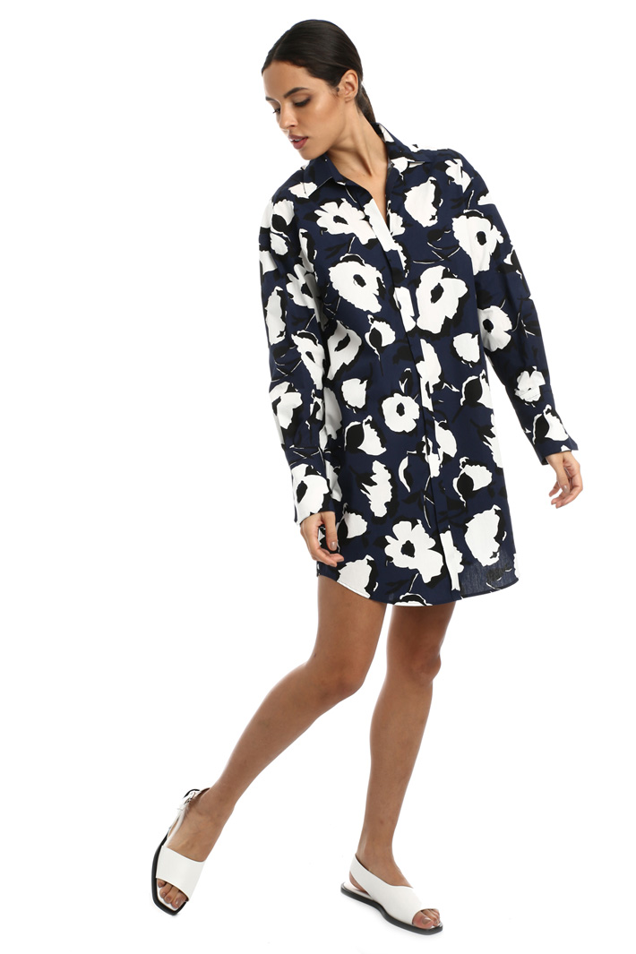 Pure cotton chemisier dress Intrend Pure cotton chemisier dress Intrend