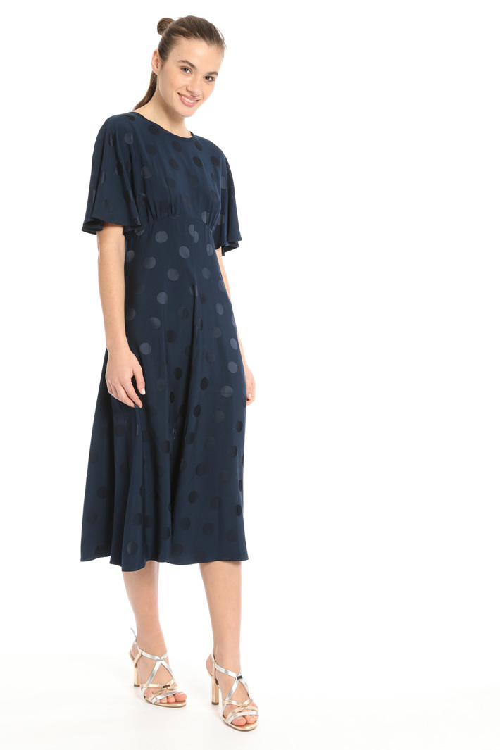 Fluid jacquard dress Intrend Fluid jacquard dress Intrend
