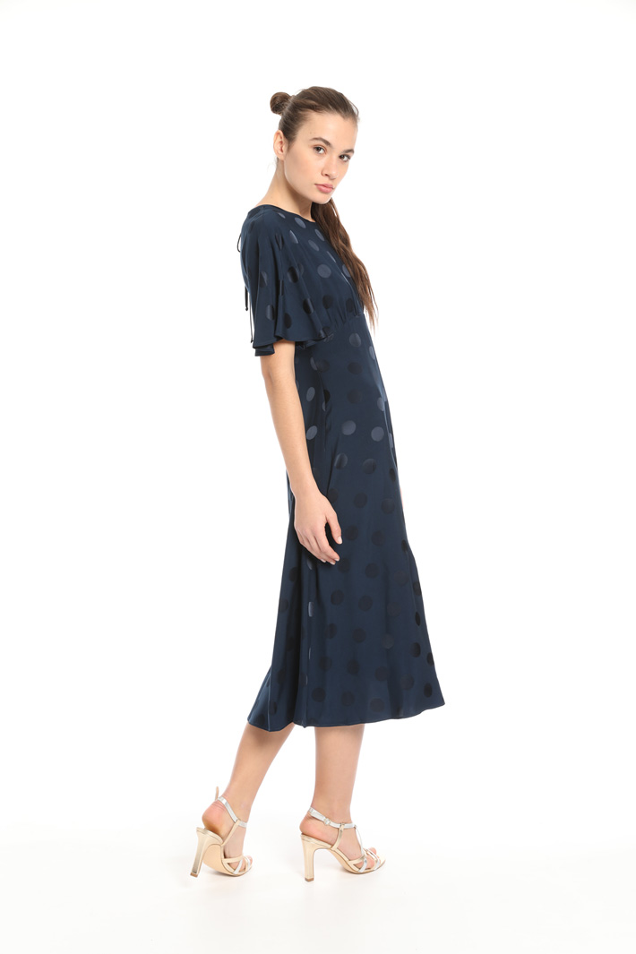 Fluid jacquard dress Intrend Fluid jacquard dress Intrend