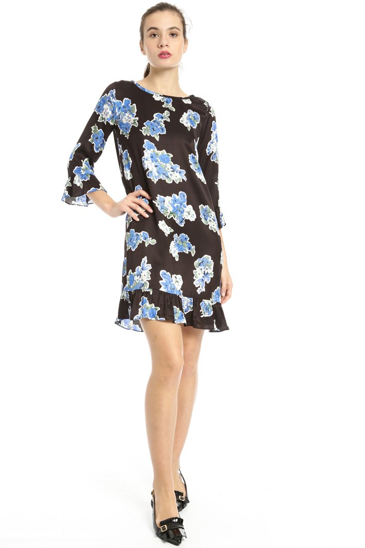 Viscose satin dress Intrend Viscose satin dress Intrend