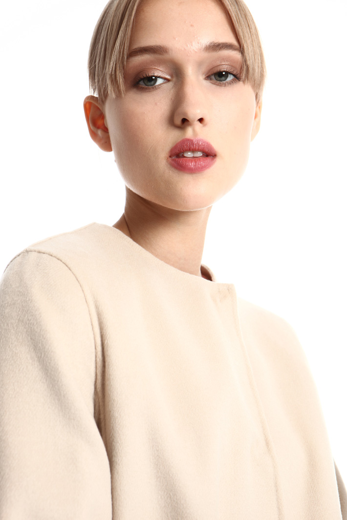 Cappotto morbido in lana Intrend Cappotto morbido in lana Intrend