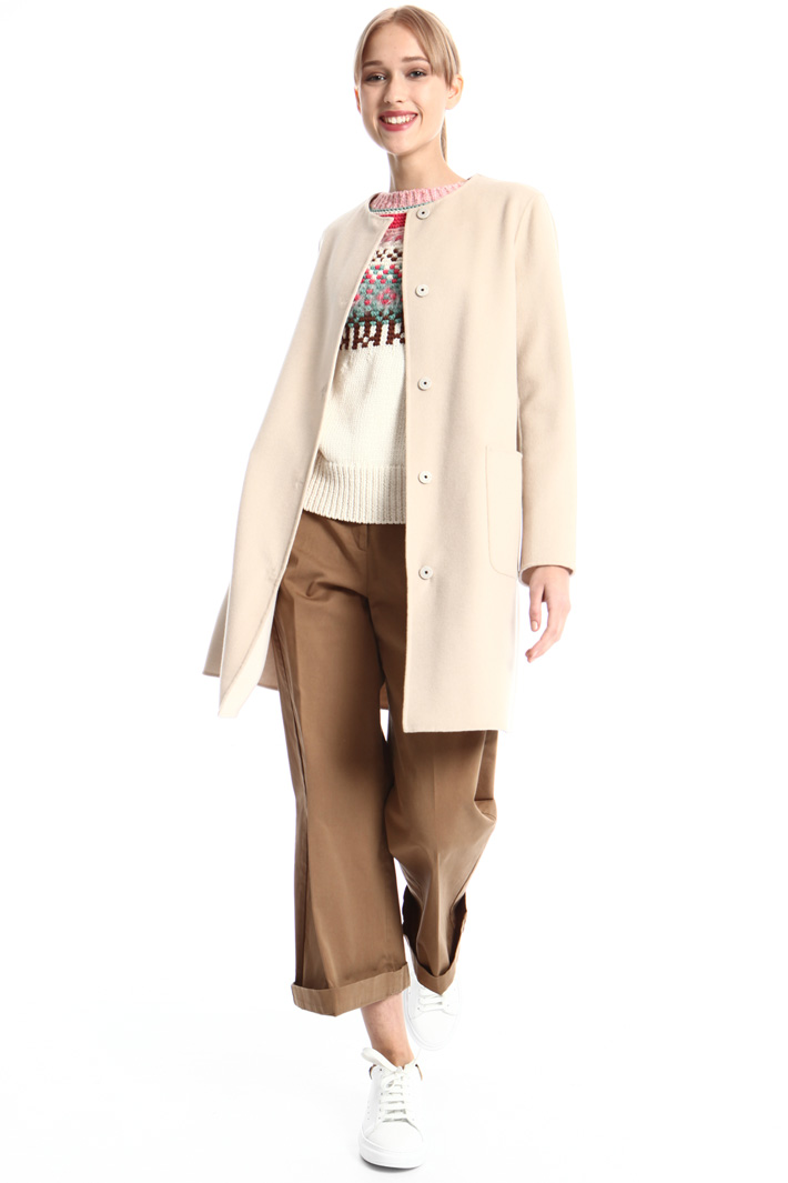 Cappotto morbido in lana Intrend Cappotto morbido in lana Intrend