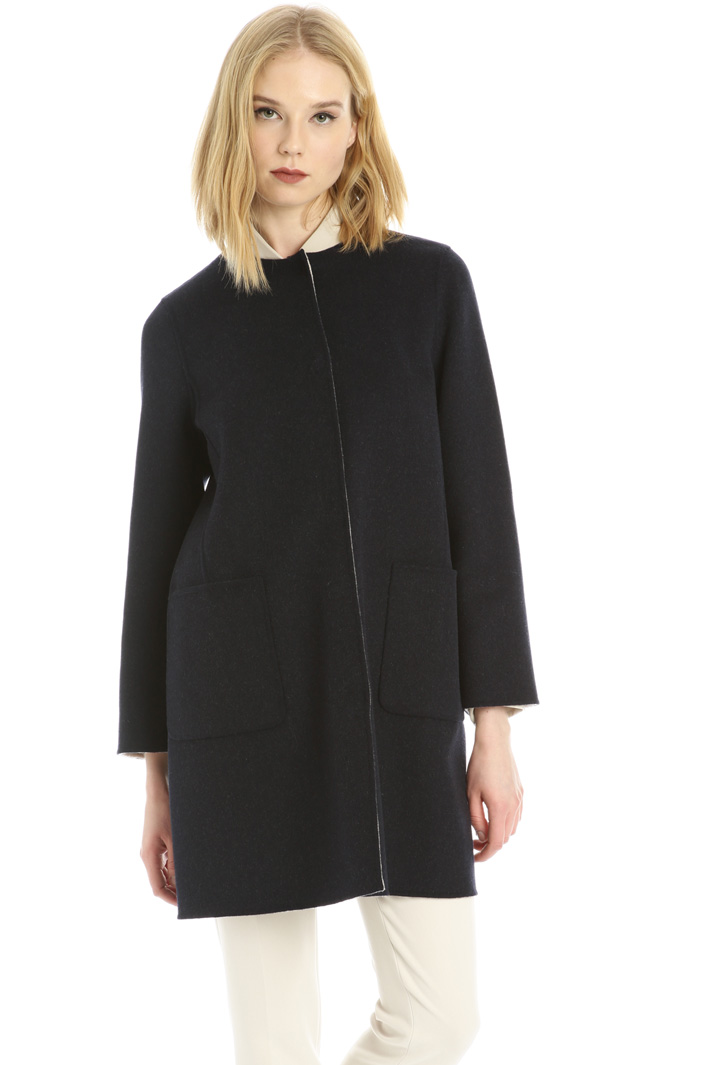 Cappotto morbido in lana Intrend Cappotto morbido in lana Intrend