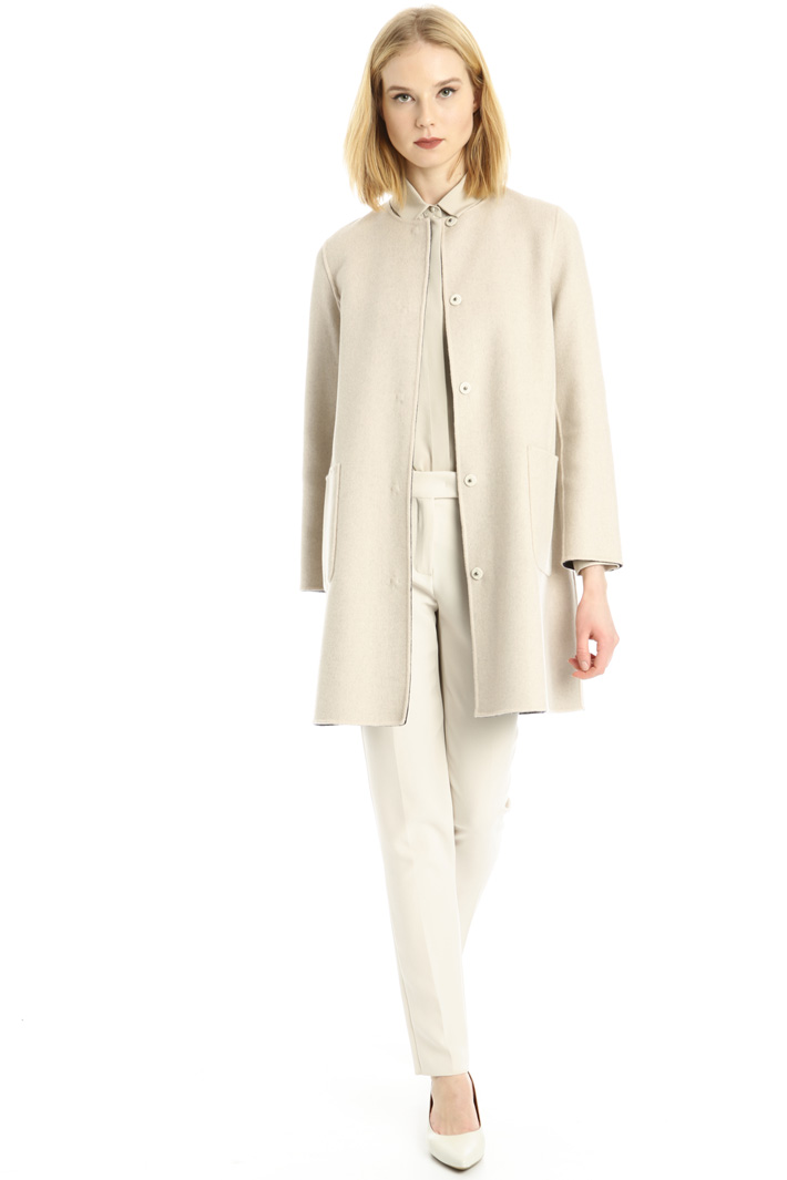 Cappotto morbido in lana Intrend Cappotto morbido in lana Intrend