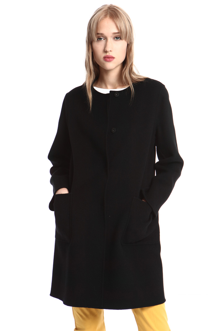 Cappotto morbido in lana Intrend Cappotto morbido in lana Intrend