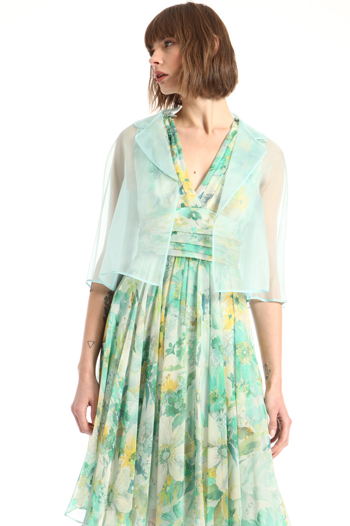 Sheer organza jacket Intrend Sheer organza jacket Intrend