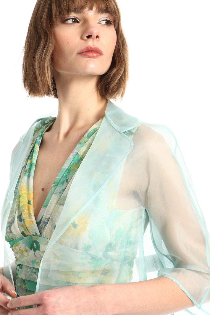 Sheer organza jacket Intrend Sheer organza jacket Intrend